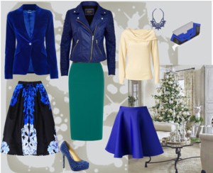 Blue is the fashion color for the holidays 2013 - 2014